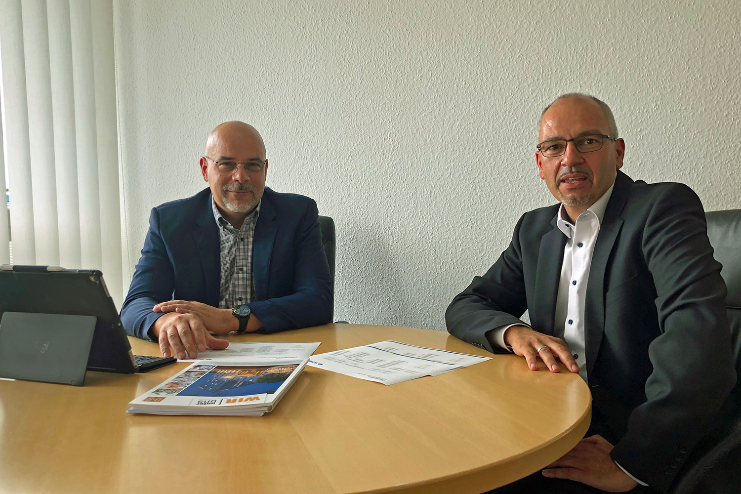 Die erweiterte Geschäftsführung der Scheven GmbH besteht aus Markus Brechwald und Guido Helmig 