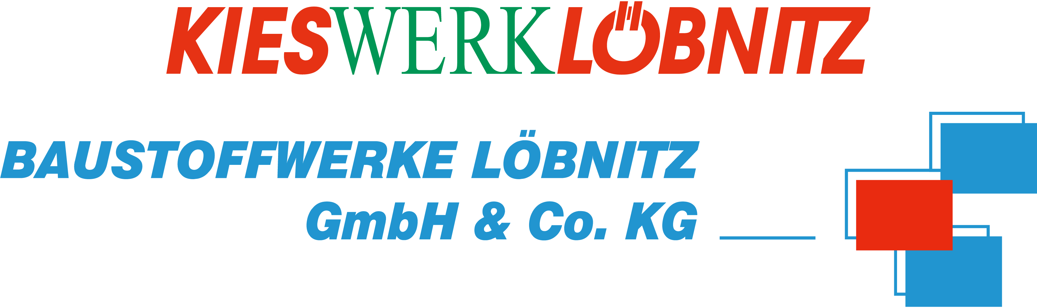 Logos Kieswerk und Baustoffwerke Löbnitz